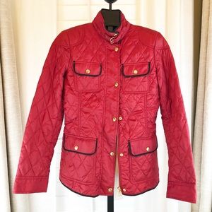 Banana Republic Collared Quilted Blazer